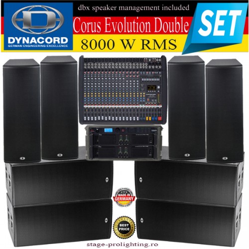 Dynacord Corus Evolution Double SET Dynacord Corus Evolution Double SET